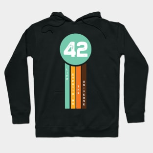 42.The hitchhikers // guide to the galaxy Hoodie